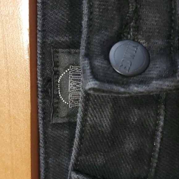 Edwin jeans women's size 6 size 28 black Janet raw cut frayed-hem frayed hem - Picture 4 of 16